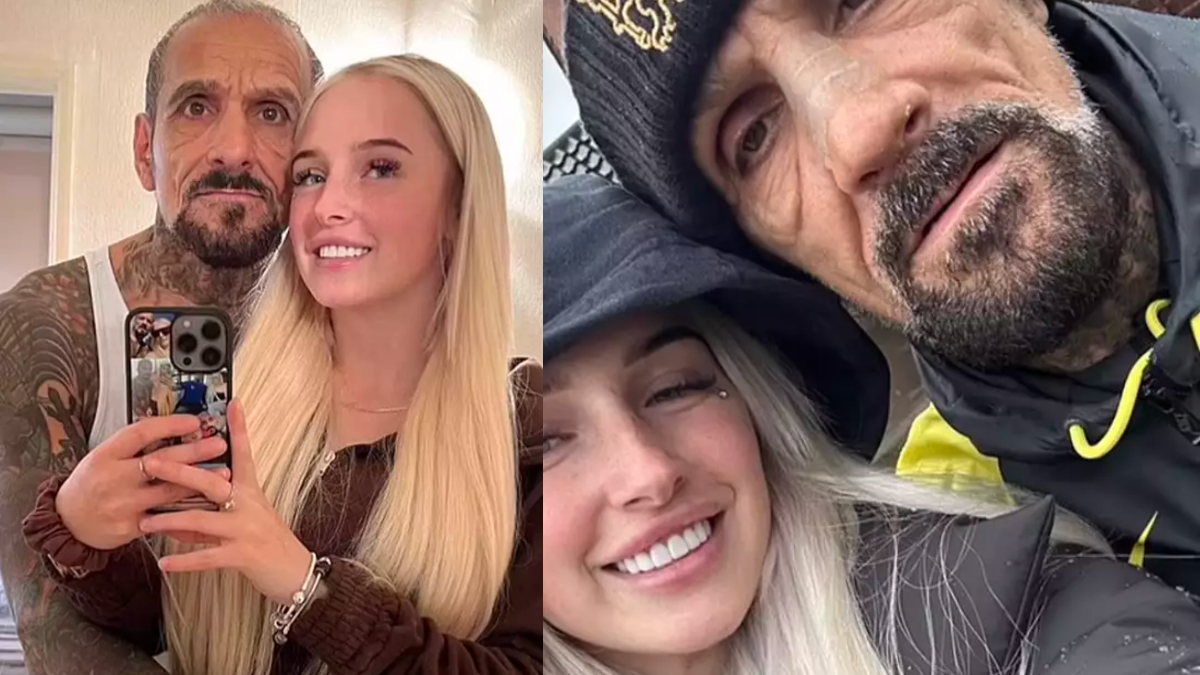 18-Year-Old Influencer Defends Relationship with 60-Year-Old Man after People Called them Out
