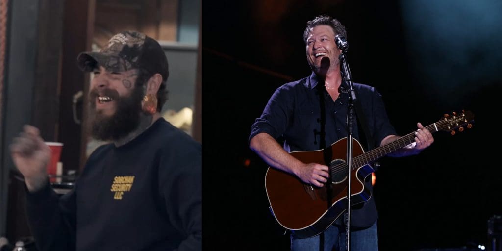 Blake Shelton and Post Malone Tease New Collaboration