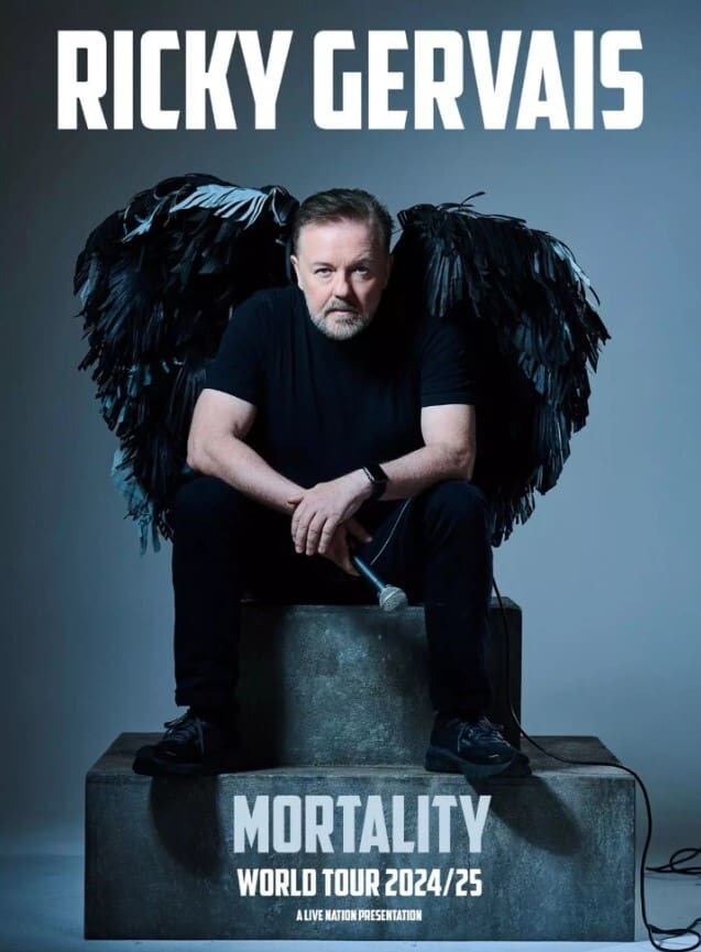 Ricky Gervais Announces New Special And World Tour