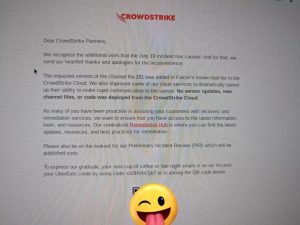 CrowdStrike Gives $10 Uber Eats Gift Cards To Its Partners As Apology For $5.4 Billion Outage