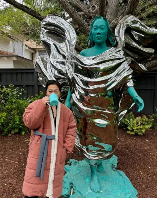 Mark Zuckerberg Puts Statue Of His Wife In His Backyard, And People Have A Lot To Say About It