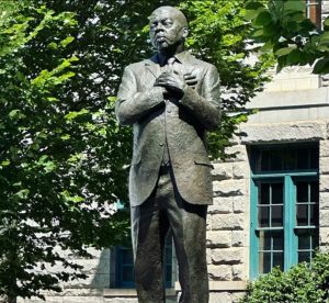 John Lewis Statue Unveiled, Standing Where Confederate Statue Once Stood