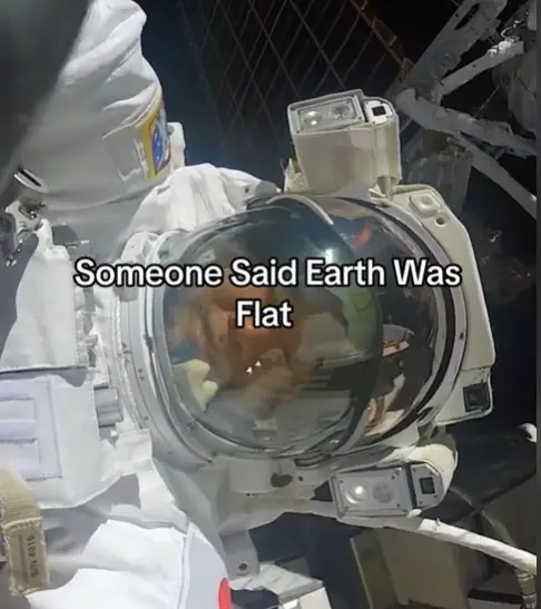 Astronaut Disproves Flat Earth With One Simple Move