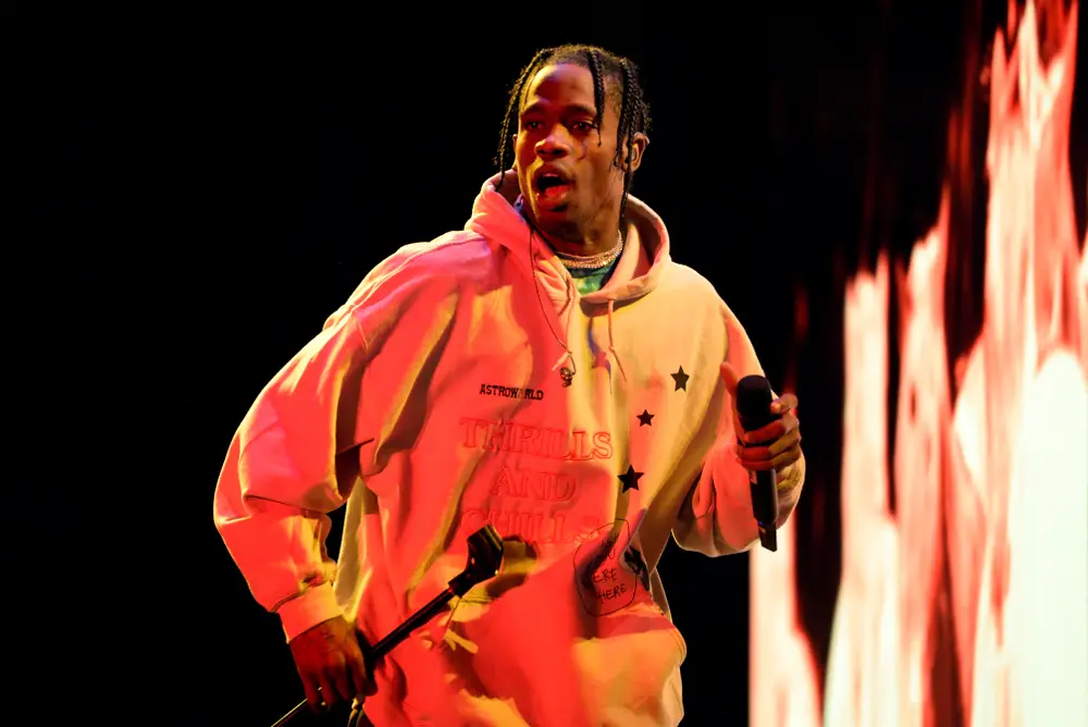 Travis Scott Seen Cuffed And Taken Away By Police In Paris