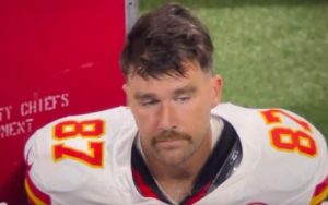 Fans Concerned After Seeing Travis Kelce Looking Miserable On Sidelines