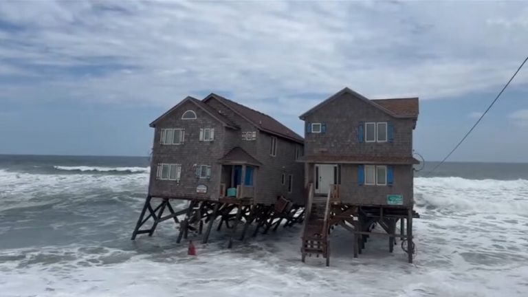 Outer Banks Home Collapses Into Ocean, 3rd One This Week