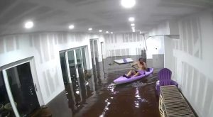 Florida Man Shares Video Of Flood Damage From Hurricane Helene