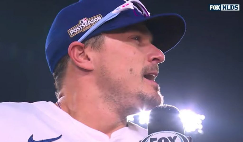 Dodgers Player Kiké Hernandez Says ‘We Don’t Give A F*ck’ During Live Post-Game Interview