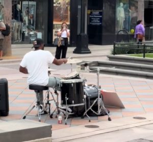 Guy Had No Idea He Was Drumming A Red Hot Chili Peppers Song Right In Front Of Chad Smith