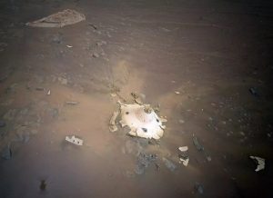 NASA’s Ingenuity Helicopter Photographs ‘Otherworldly’ Wreckage On Mars