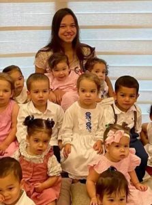 Mother, 26, With 22 Biological Children Doesn’t Want To Stop Until She Has Over 100