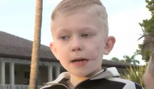 Boy Being Called Hero After Saving His Sister From Dog Attack