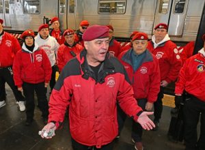 NYC’s Guardian Angels Patrol Subways Again After Arson Murder