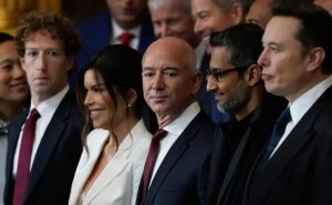 People Shocked To Learn Combined Wealth Of All The Billionaires Standing Together At Trump’s Inauguration