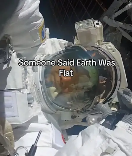 Astronaut Trolls Flat Earthers With A Simple Flip Of His Camera In Amazing Footage