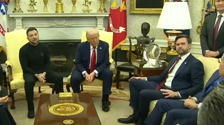 People Think The Trump Zelenskyy Argument Was Planned After Spotting ‘Sign’ During Meeting