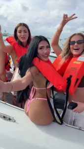 Influencers Take Selfies As They Get Rescued From Sinking Yacht
